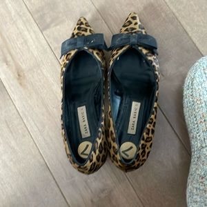 Leopard short hair Zara pumps